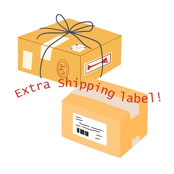 Extra Shipping Label - Picture 1 of 1